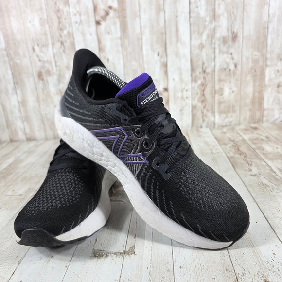 New Balance Fresh Foam Vongo v5 Black Purple Running Shoes Mens 9.5 Wide - Picture 6 of 8